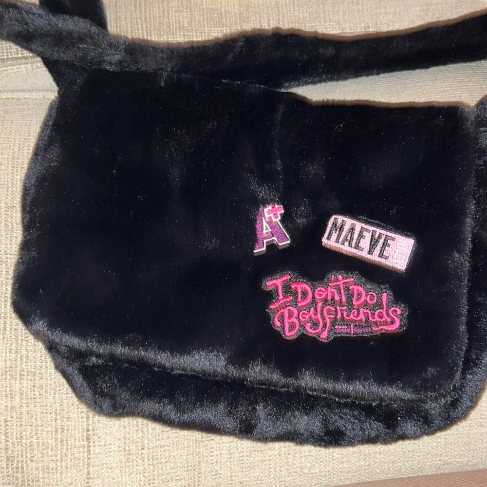 Fur crossbody bag